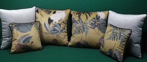 Ensemble doreillers en tissu Mercis, avec rembourrage, Antiek en Kunst, Curiosa en Brocante