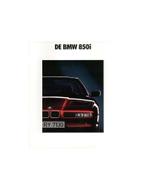 1990 BMW 8 SERIE COUPE BROCHURE NEDERLANDS, Nieuw