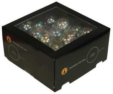 Kerstballen op draad Clear Pearl 4 cm doos 36 stuks, Hobby & Loisirs créatifs, Bricolage