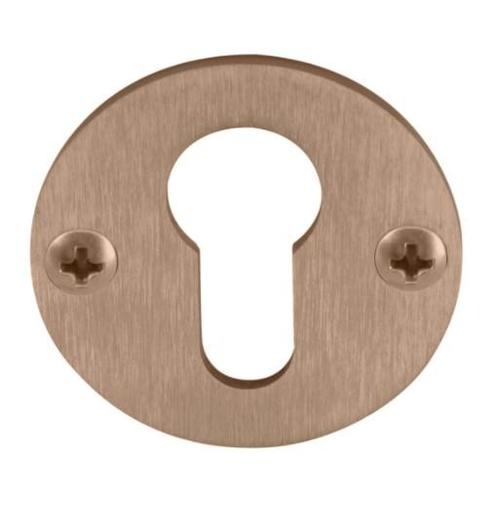 Cilinderplaatje PIET BOON PBY50BL PVD licht brons, Doe-het-zelf en Bouw, Hang- en Sluitwerk, Klink of Kruk, Nieuw, Overige materialen