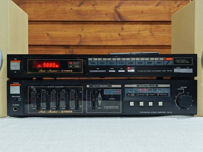 Fisher, JVC - CA-40 + FM-60 + SP-UXP5 Ensemble hi-fi -, Audio, Tv en Foto, Radio's