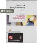 Basisboek Bedrijfseconomie - uitwerkingen 9789001797775, Boeken, Verzenden, Gelezen, P. de Boer