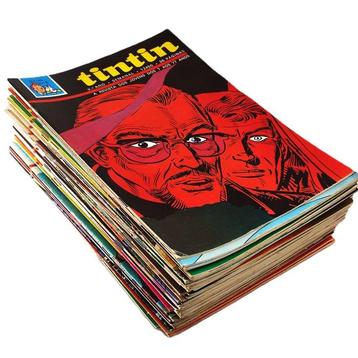 Tintin (magazine) - 30 Vintage Weekly Magazines (36 pages beschikbaar voor biedingen