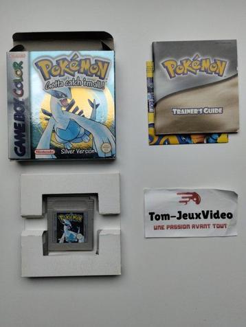 Nintendo - Gameboy Color - Pokémon silver version -