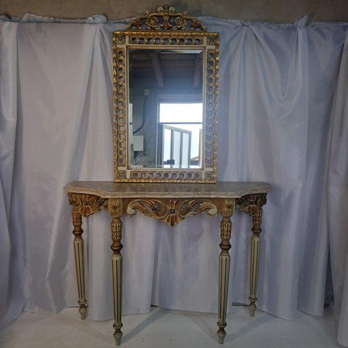 Wandtafel - Hout, Marmer, Antiek en Kunst, Antiek | Overige Antiek