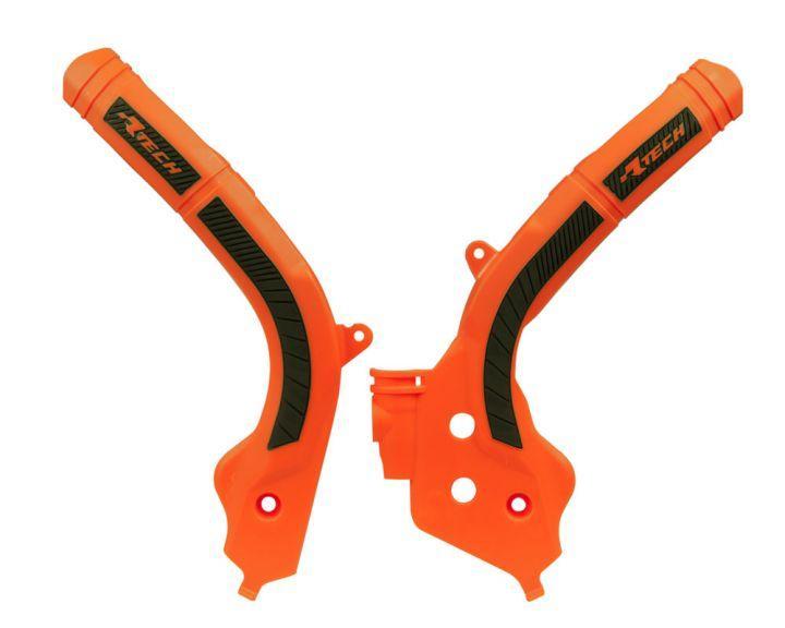 Racetech frame beschermers oranje / zwart KTM 16-18 &amp; Hu, Motoren, Onderdelen | Overige, Verzenden