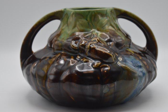 Faiencerie de Thulin - Vaas - kever - Keramiek - Zeldzame, Antiek en Kunst, Curiosa en Brocante