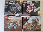 Lego Set - Star Wars - 4x sealed Star Wars Microfighter, Nieuw