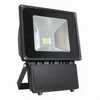 100W LED bouwlamp / Floodlight warm wit (zwarte behuizing), Doe-het-zelf en Bouw, Ophalen of Verzenden, Nieuw