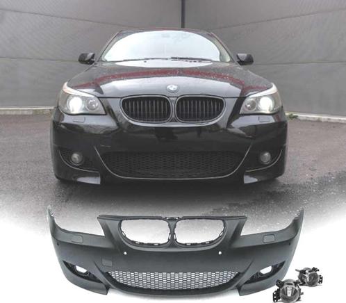 PARE CHOCS FRONTAL BMW E60 E61 03-07 LOOK M5 PDC+ ANTIBROUIL, Auto-onderdelen, Carrosserie, Verzenden