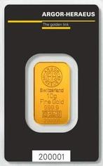 10 gram - Goud .999 - Argor-Heraeus, Switzerland, Argor, Postzegels en Munten, Edelmetalen en Baren