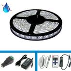 LED Strip - 5 meter - Complete set - Kleur wit - LED type 5, Ophalen of Verzenden