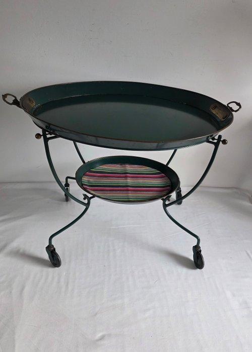 Serveerwagen - Emaille, Messing, Metaal, Antiek en Kunst, Curiosa en Brocante
