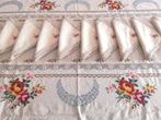 Tafelkleed - 240 cm - 158 cm - Linnen tafellaken kruissteek