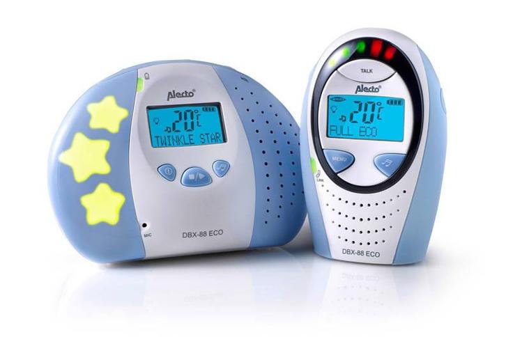 SHOWMODEL Babyfoon Alecto Baby DBX-88 Full Eco Dect Babyf..., Kinderen en Baby's, Babyfoons, Nieuw, Verzenden