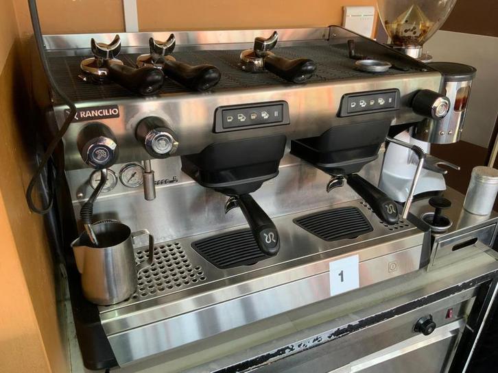 Online veiling: Rancilio Cl.5 Koffiemachine en Bonenmaler, Elektronische apparatuur, Koffiezetapparaten, Gebruikt