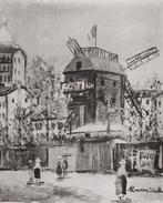 Maurice Utrillo (1883-1955) - Le Moulin de la Galette,