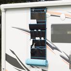 vidaXL Opbergzak Zwart, Blauw 161 x 58.5 cm oxford, Caravans en Kamperen, Tentaccessoires, Verzenden, Nieuw