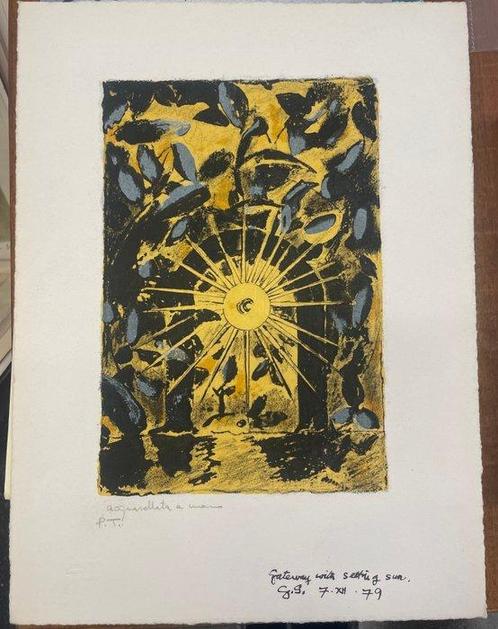 Graham Sutherland (1903-1980) - Gateway with Setting Sun, Antiek en Kunst, Antiek | Overige Antiek