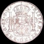 Spanje. Carlos III. 8 Reales Acuñados en la ceca de Ciudad
