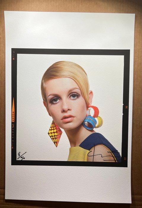 Bert Stern (1929–2013) - Bert Stern signed Famous Twiggy, Antiek en Kunst, Kunst | Designobjecten