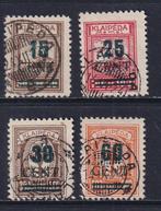 Memel 1923 - Grünaufdruck in Type I ATTEST: Huylmans BPP,, Gestempeld