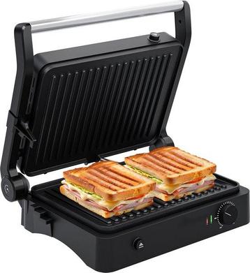 Tweedekans | KitchenBrothers Contactgrill - Grill Apparaat - beschikbaar voor biedingen