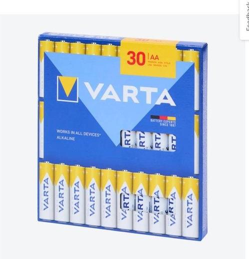 Varta batterijen AA 30 STUKS op Overig, Audio, Tv en Foto, Accu's en Batterijen, Verzenden