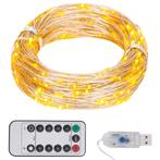vidaXL Lichtslinger met 150 LEDs 15 m warmwit, Diversen, Kerst, Verzenden, Nieuw