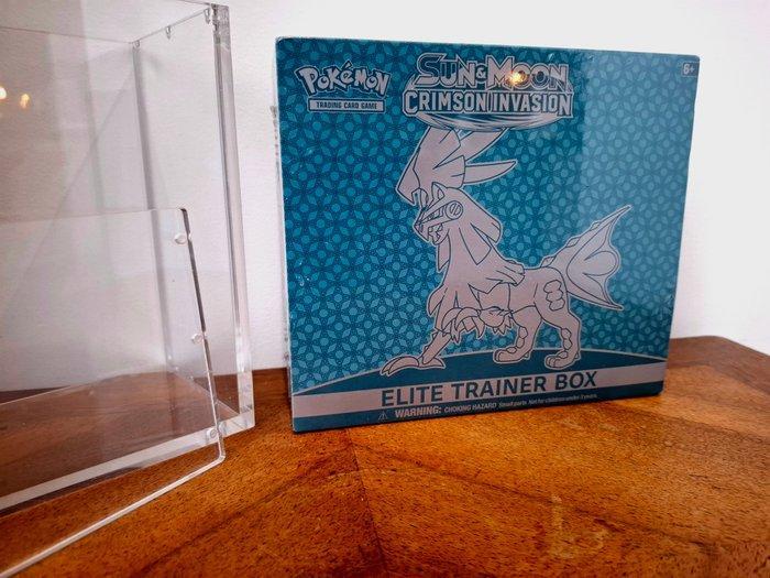 Pokémon - 1 Box - Sun & Moon Crimson Invasion Elite Trainer, Hobby en Vrije tijd, Verzamelkaartspellen | Pokémon