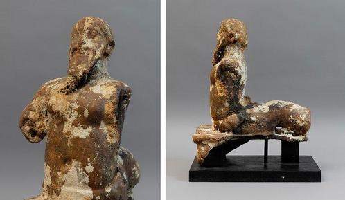 Fenicisch Terracotta Ex-Voto of idool met afbeelding van een, Collections, Minéraux & Fossiles