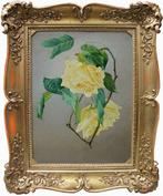 Franz (Ferenc) Komlósy (1817-1892) - Oil study of branch of, Antiek en Kunst