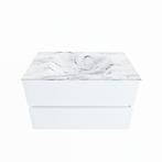 MONDIAZ VICA-DLUX 80cm badmeubel onderkast Talc 2 lades., Ophalen of Verzenden, Nieuw, Overige typen