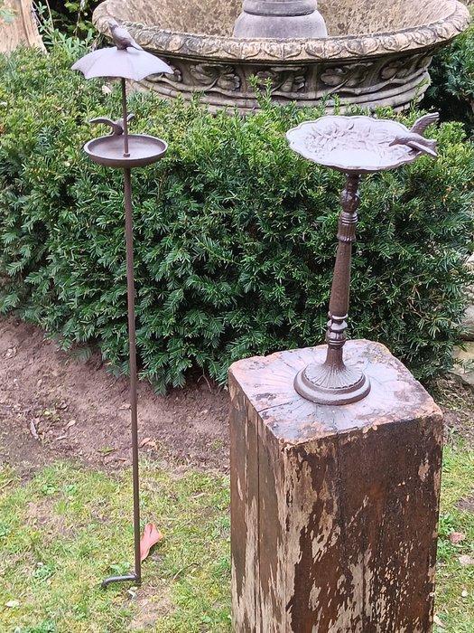 Vogelbad (2) - Metaal, Antiek en Kunst, Curiosa en Brocante