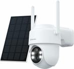 Draadloze beveiligingscamera op zonne-energie met bewegin..., TV, Hi-fi & Vidéo, Caméras de surveillance, Verzenden