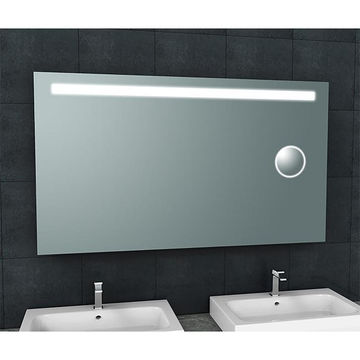 LED Spiegel 140x80cm | 40W | Neutraal licht | Anti-condens, Huis en Inrichting, Woonaccessoires | Spiegels, Nieuw, Verzenden