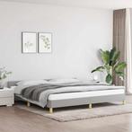 vidaXL Bedframe zonder matras stof lichtgrijs 200x200 cm, Verzenden, Nieuw