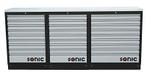SONIC MSS 2193mm werkbank opstelling RVS werkblad