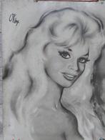 Plaque Tôle  Brigitte Bardot  Pilsania Brasserie Pélican