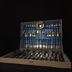 Ménagère pour 12 personnes (51) - Acier, Plaqué(e) argent, Antiek en Kunst