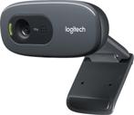 Webcam Logitech C270 - 720p HD - 3MP - Grijs, Computers en Software, Nieuw, Verzenden