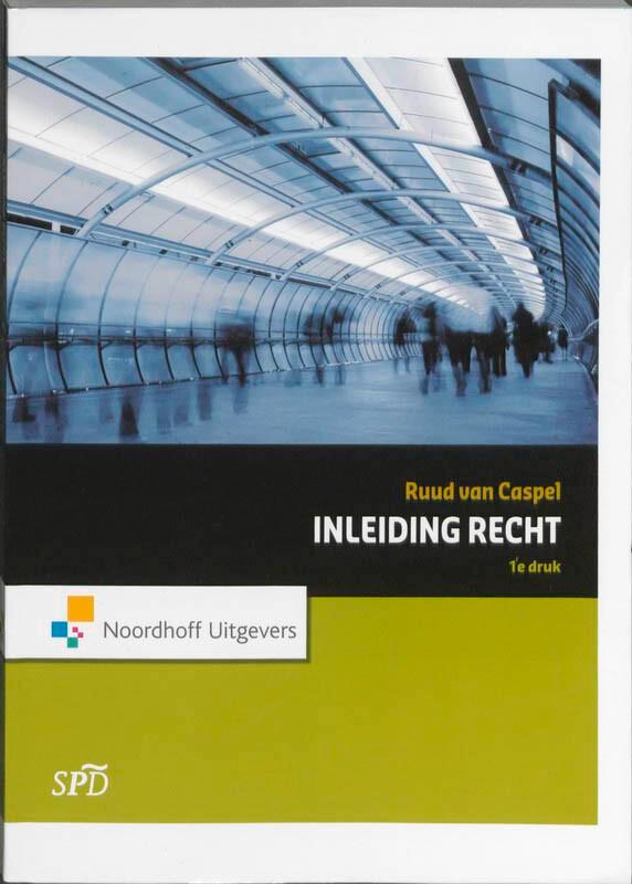 Inleiding recht 9789001778231 R.D.J. van Caspel, Boeken, Wetenschap, Gelezen, Verzenden