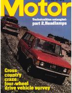 1978 MOTOR MAGAZINE 3 JUNI ENGELS, Livres, Autos | Brochures & Magazines
