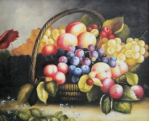 F. Valliani (XX) - Frutta, Antiquités & Art, Art | Peinture | Classique