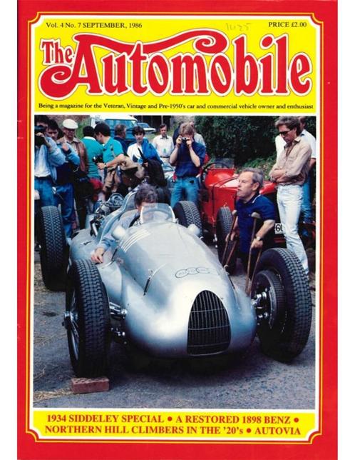 1986 THE AUTOMOBILE MAGAZINE 07, Boeken, Auto's | Folders en Tijdschriften
