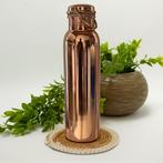 Puur koperen waterfles gepolijst met handgreep ± 950 ml (330, Ophalen of Verzenden, Nieuw
