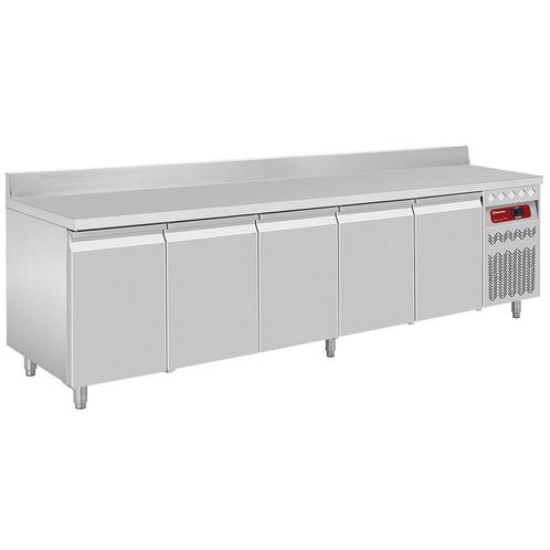 Koeltafel - geventileerde backed 5 deuren GN 1/1, 700 liter, Zakelijke goederen, Horeca | Keukenapparatuur, Koelen en Vriezen
