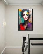 KAUGER (1972) - Agnès 1/1 Toile XL, Antiek en Kunst