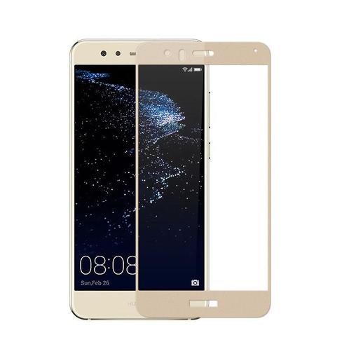 DrPhone Huawei P10 Lite Glas 4D Volledige Glazen Dekking, Telecommunicatie, Mobiele telefoons | Hoesjes en Screenprotectors | Overige merken