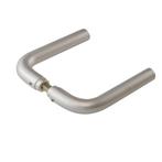 Deurkruk gebogen - Aluminium, Doe-het-zelf en Bouw, Glas en Ramen, Verzenden, Nieuw